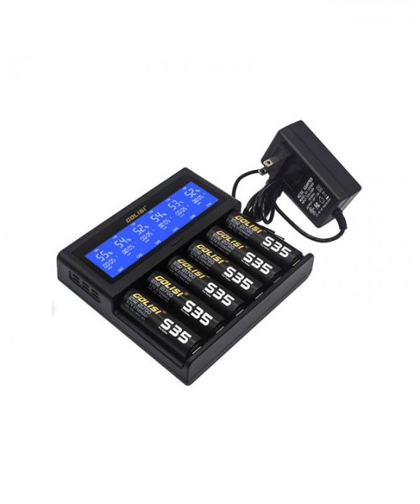 Golisi S6 6 Slots Battery Charger