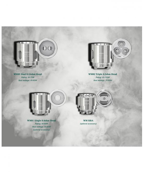 Wismec WM Coil Heads For Gnome Tank