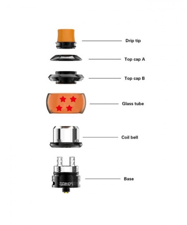 Fumytech Dragon Ball RDTA 4ML