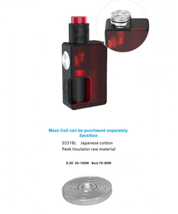 Vandy Vape Maze Sub Ohm BF RDA