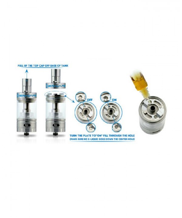 Ceravape Soter Sub Ohm Tank With Triple Ceramic Coils