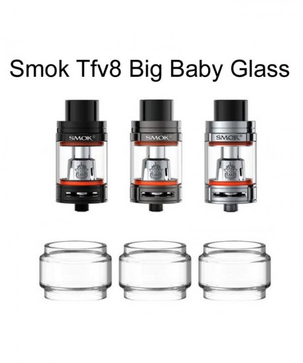 Smok Tfv8 Big Baby Replacement Glass Tubes 3PCS/Pack