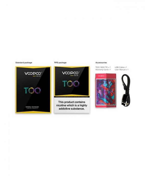 Voopoo RESIN TOO Vape Mods